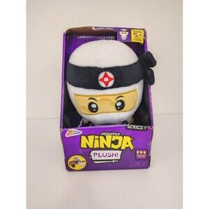 Grafix Ninja Quick Viper Plush Weighted Squish Toy Stuffed Doll Series 1 Read